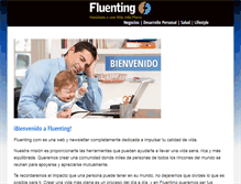Tablet Screenshot of fluenting.com
